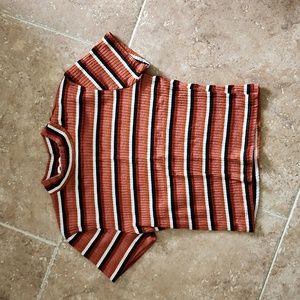 Short sleeve knit top